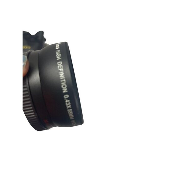 Wide Angle High Definition Lens  with Macro Black 58mm W/ Focus Pouch - Picture 3 of 9